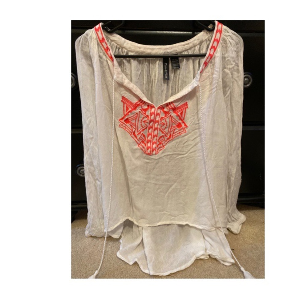 Long sleeve flowy shirt